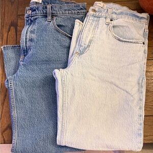 Abercrombie & Fitch baggy low rise jeans